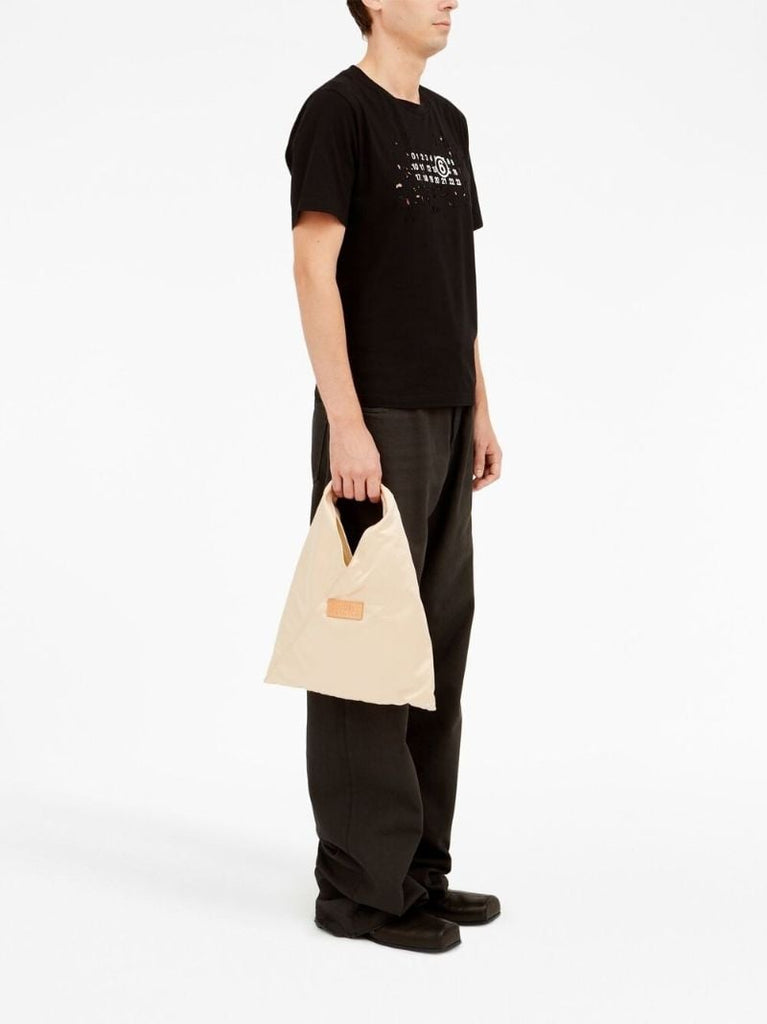 Neutral Logo Patch Tote Bag