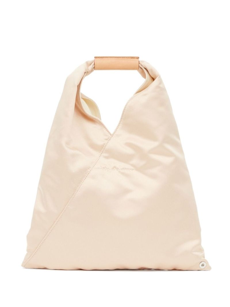 Neutral Logo Patch Tote Bag