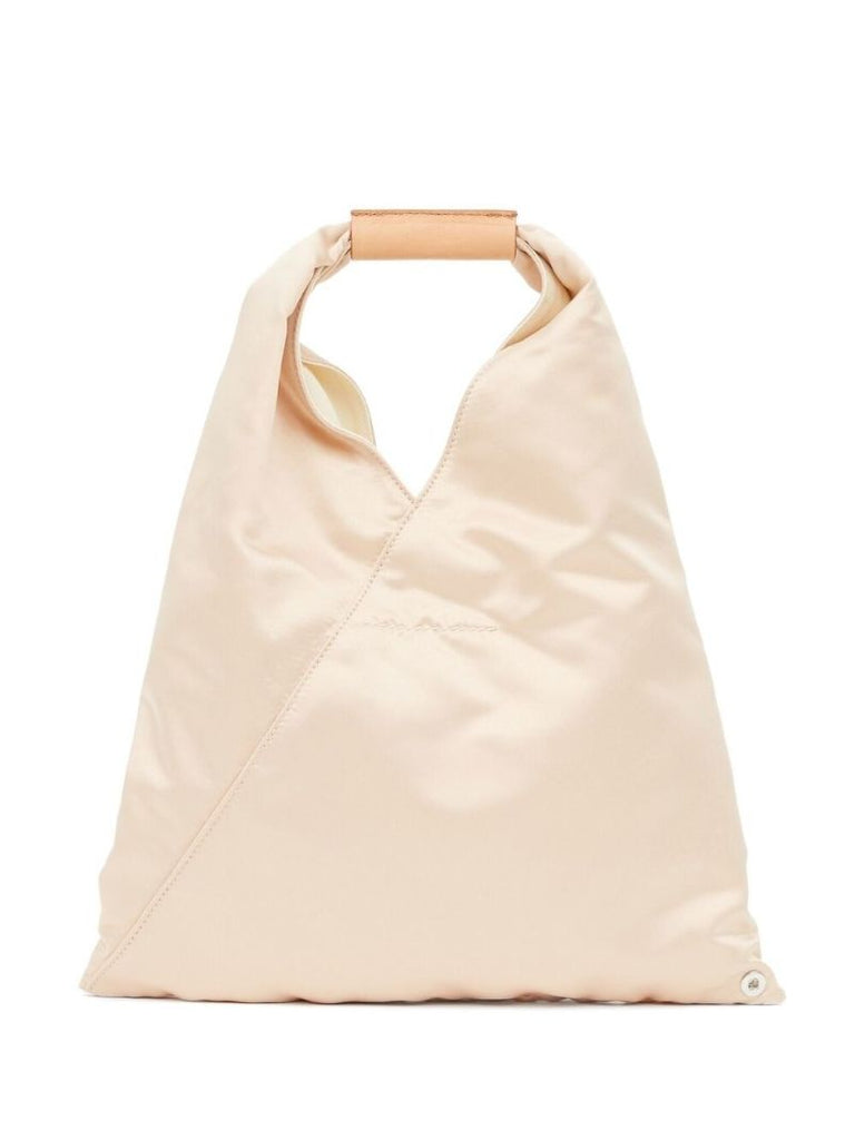 Neutral Logo Patch Tote Bag