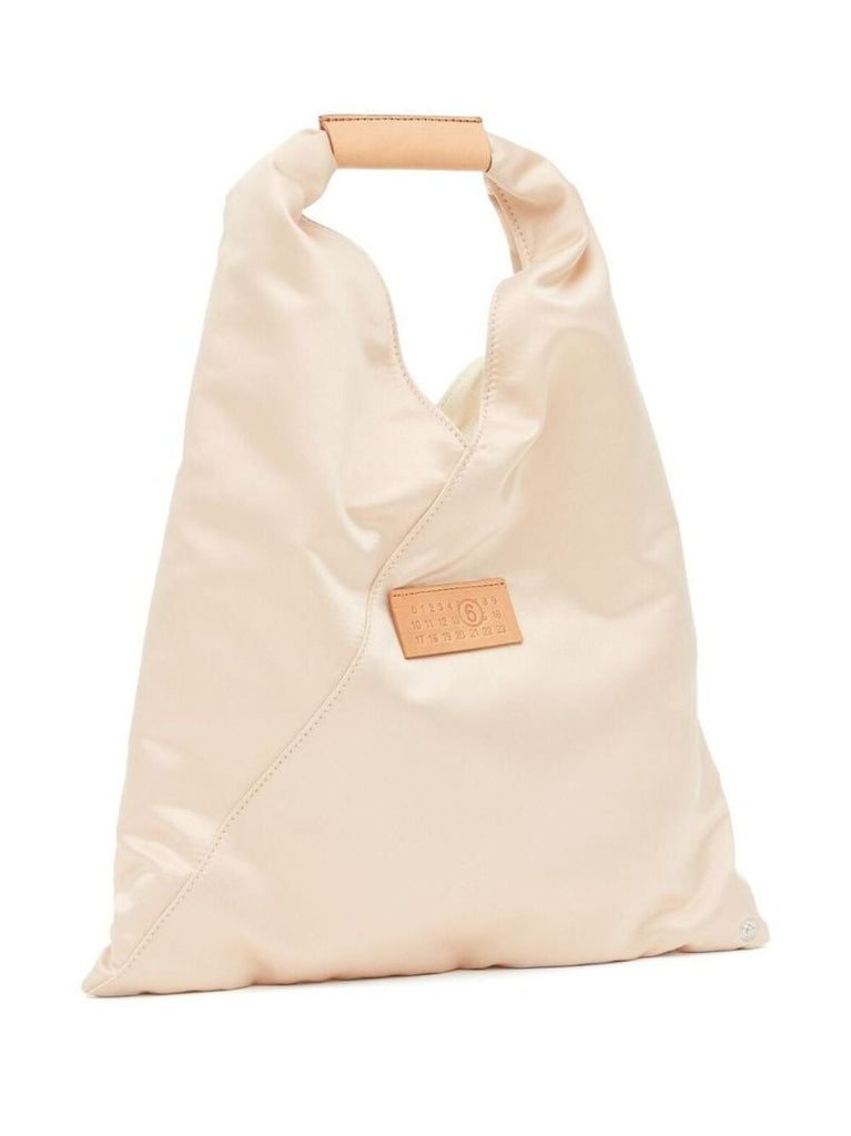 Neutral Logo Patch Tote Bag