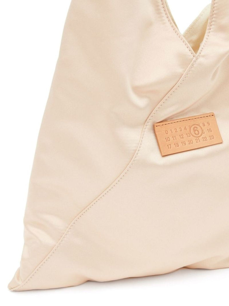 Neutral Logo Patch Tote Bag