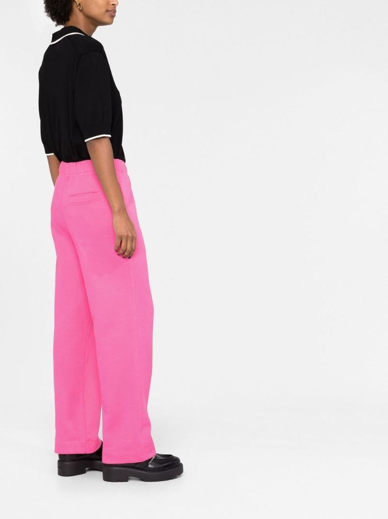 Pink Logo-embroidered Track Pants