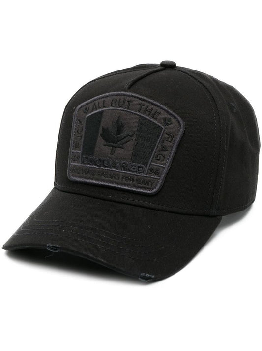 Black Logo Patch Cap