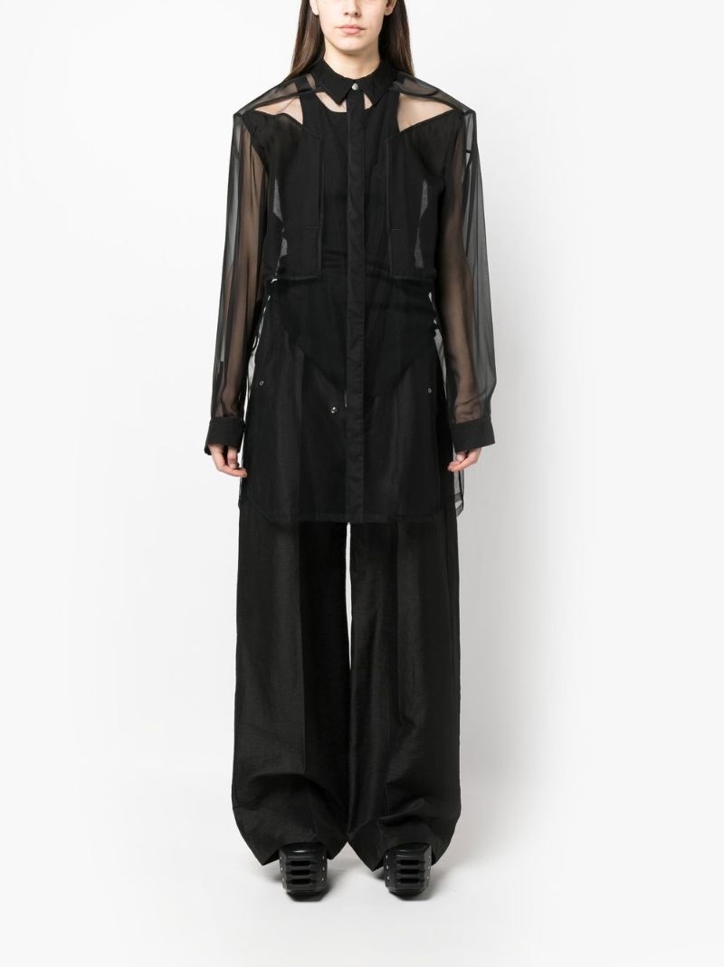 Black Fogpocket Long Sleeved Shirt
