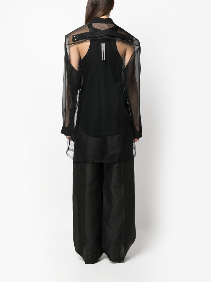 Black Fogpocket Long Sleeved Shirt