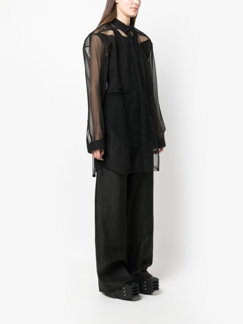 Black Fogpocket Long Sleeved Shirt