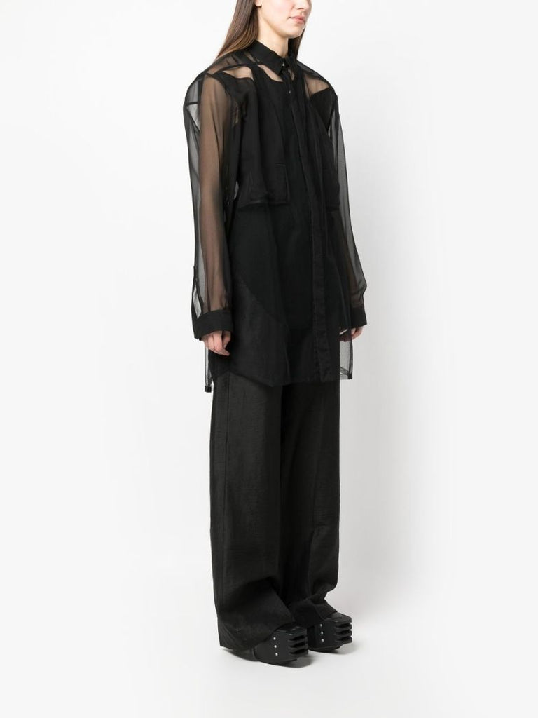 Black Fogpocket Long Sleeved Shirt