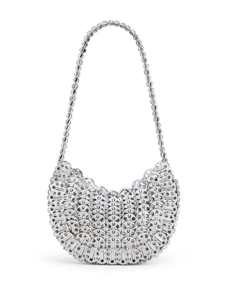 Silver-tone Moon 1969 Shoulder Bag