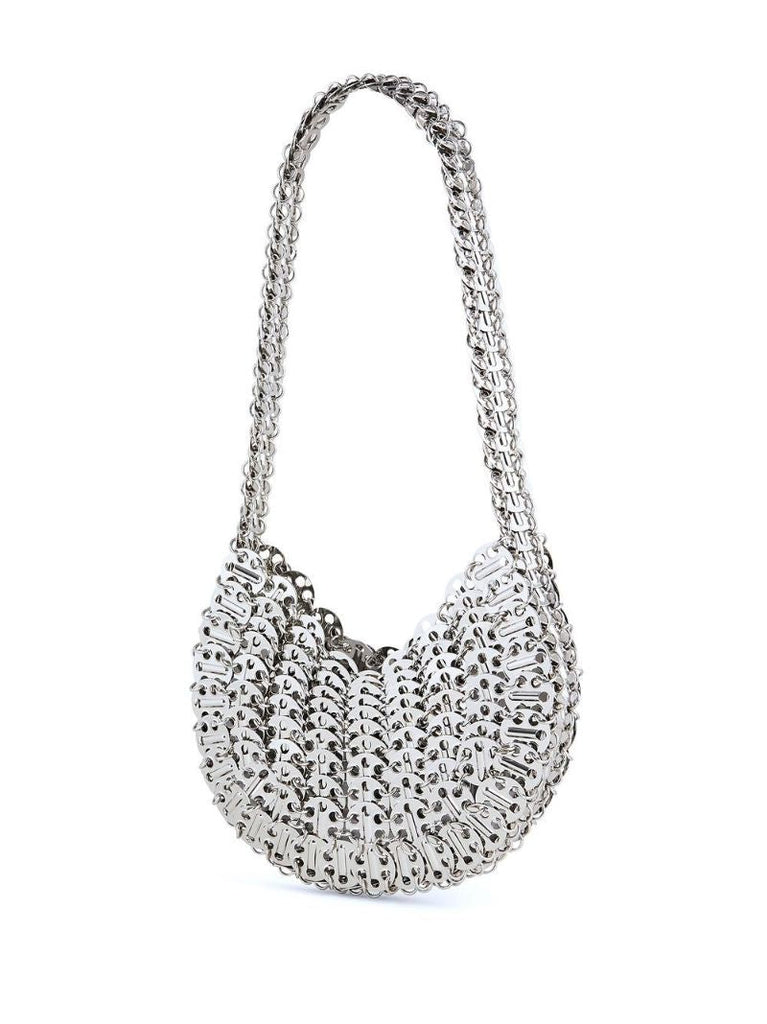 Silver-tone Moon 1969 Shoulder Bag