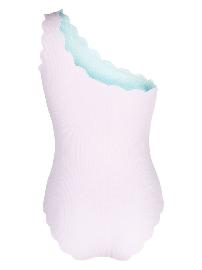 Purple Barbara One-shoulder Swimsuit