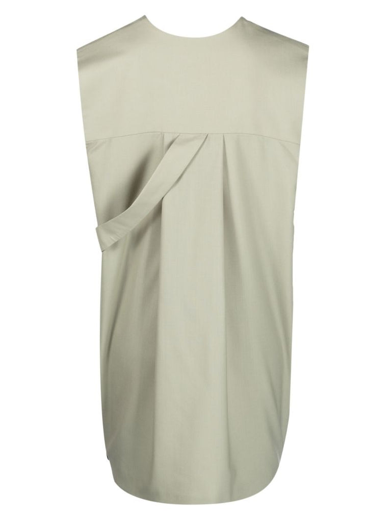 Green Palette Tailored Vest