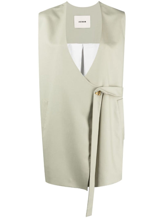 Green Palette Tailored Vest