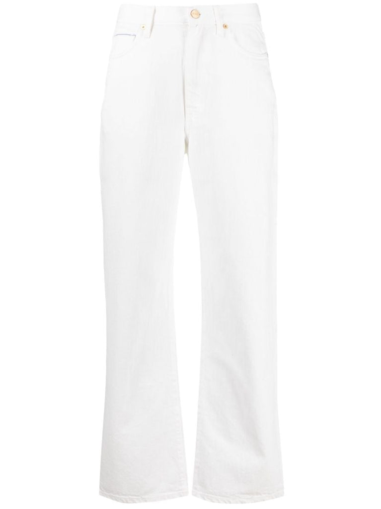 Neutral Sadie Straight-leg Jeans
