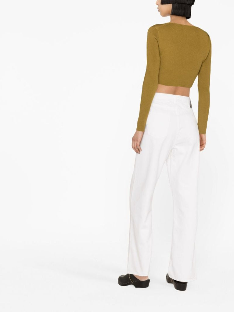 Neutral Sadie Straight-leg Jeans