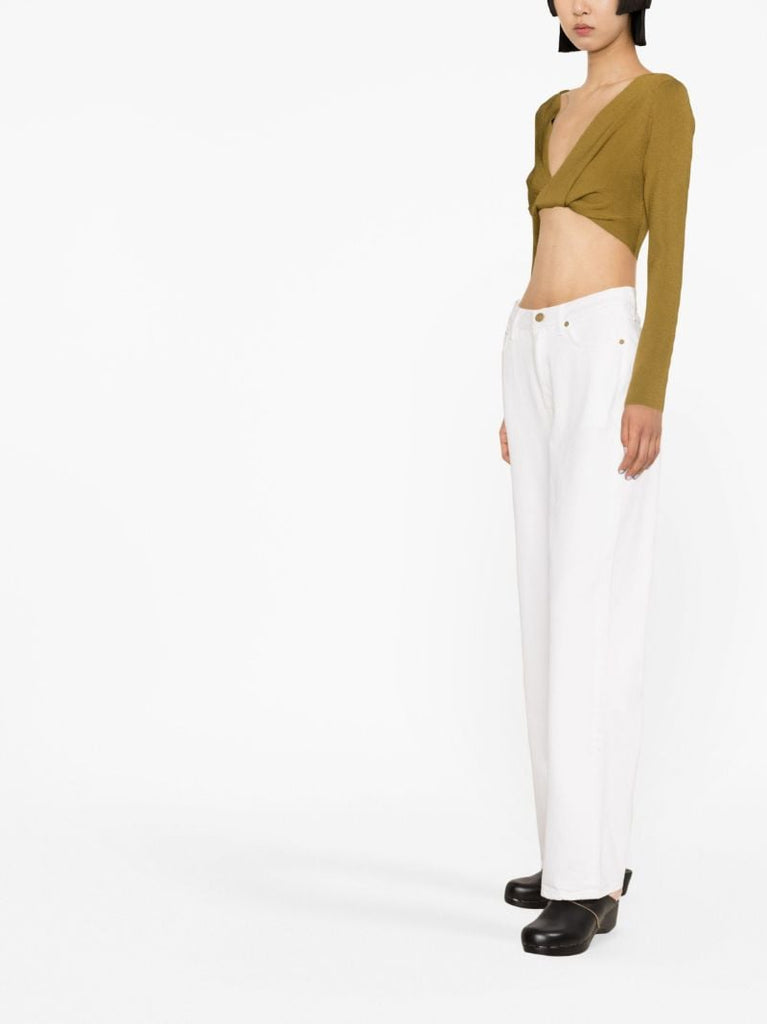 Neutral Sadie Straight-leg Jeans