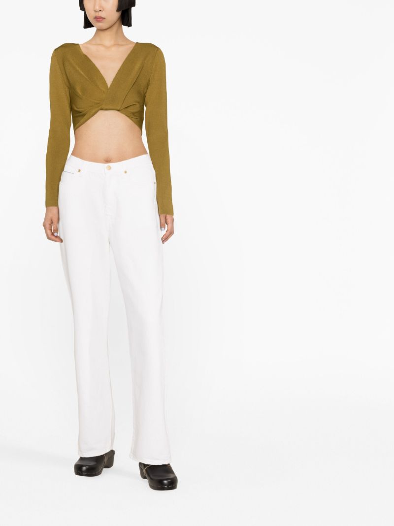 Neutral Sadie Straight-leg Jeans