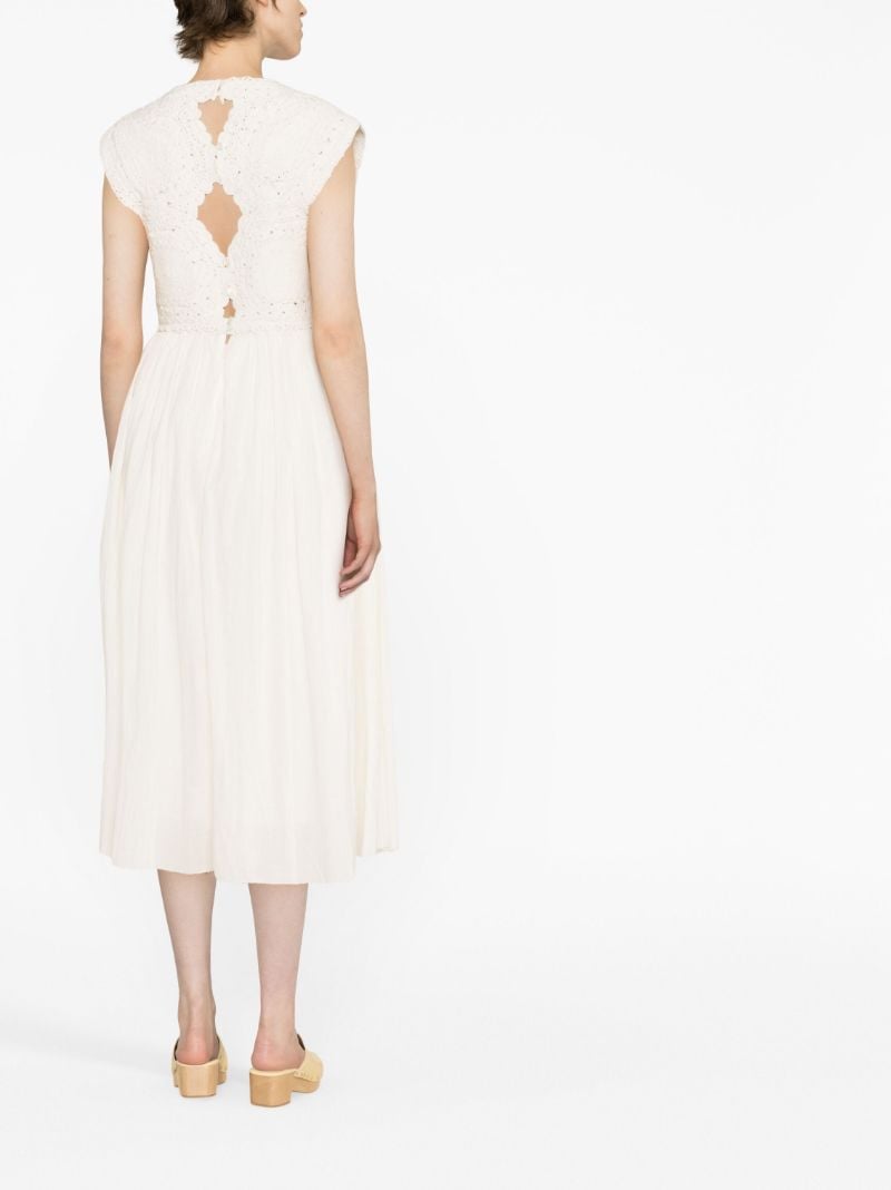 White Camila Cotton Dress