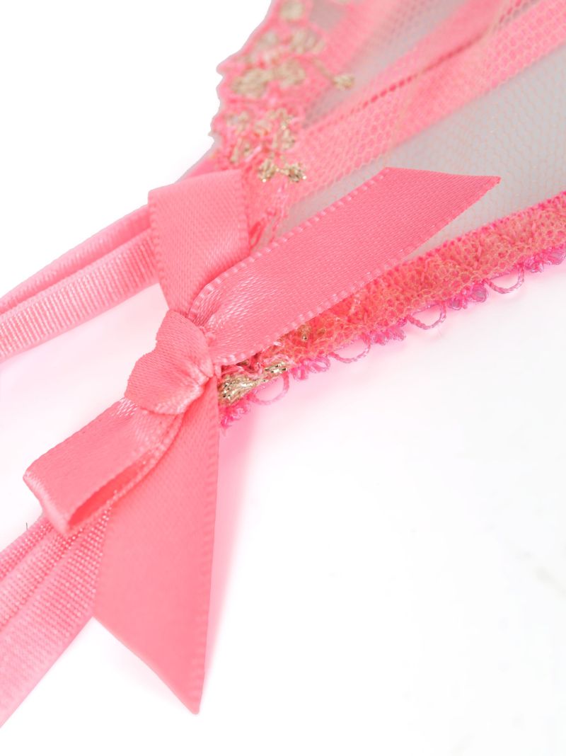 Pink Tessy Thong