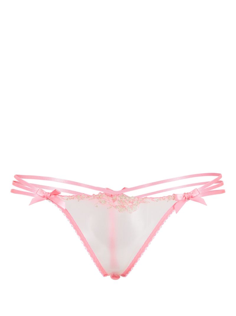 Pink Tessy Thong