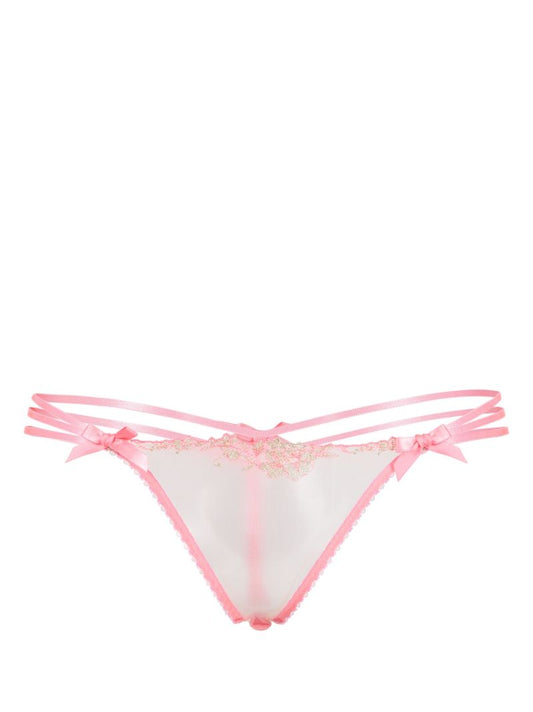 Pink Tessy Thong