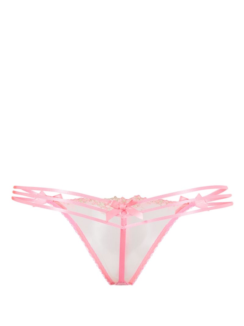 Pink Tessy Thong