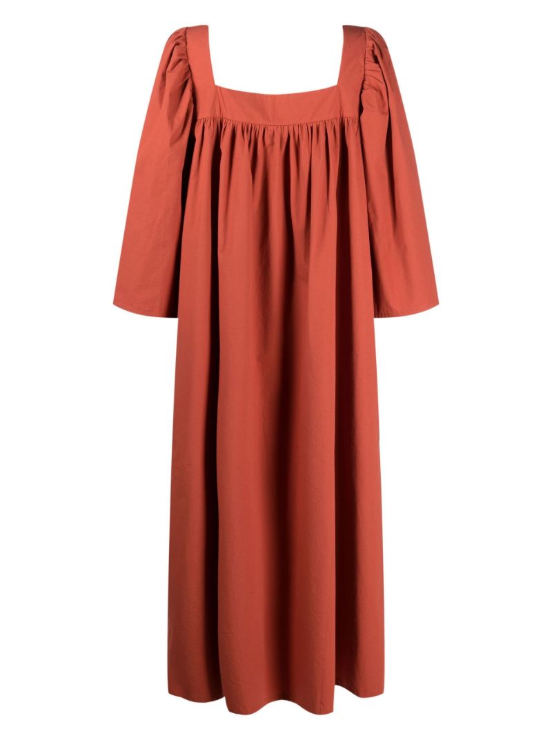 Orange Geenah Cotton Nightdress