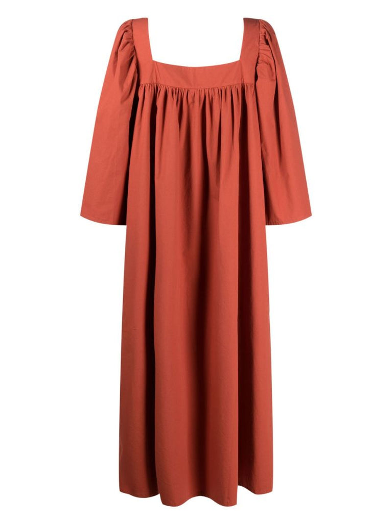 Orange Geenah Cotton Nightdress