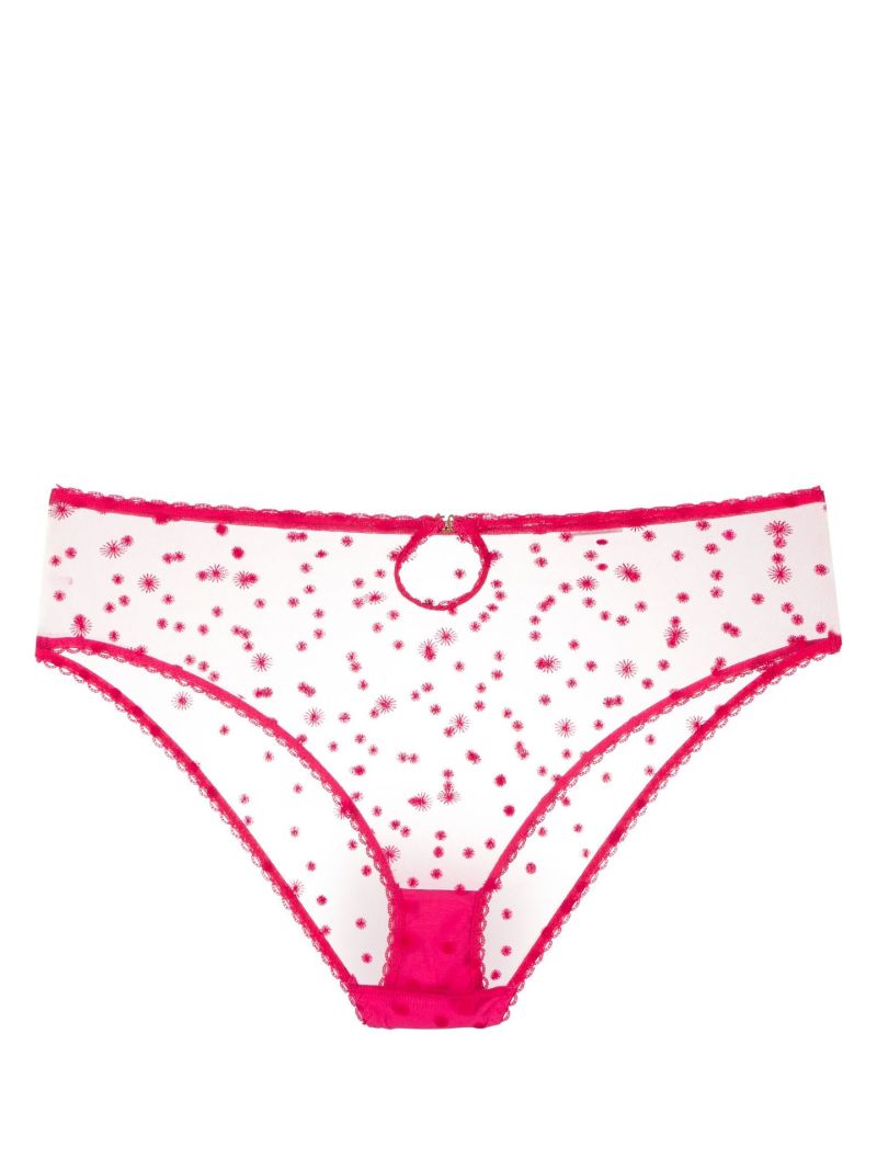 Pink Framboise High Waist Briefs