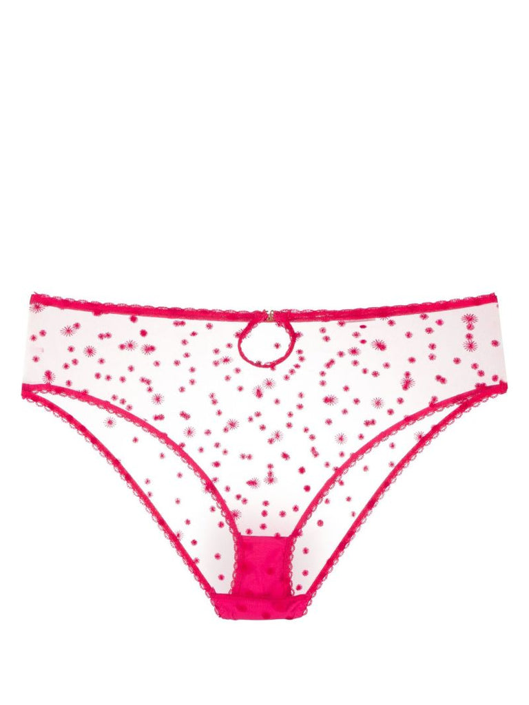Pink Framboise High Waist Briefs