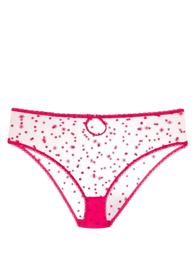 Pink Framboise High Waist Briefs