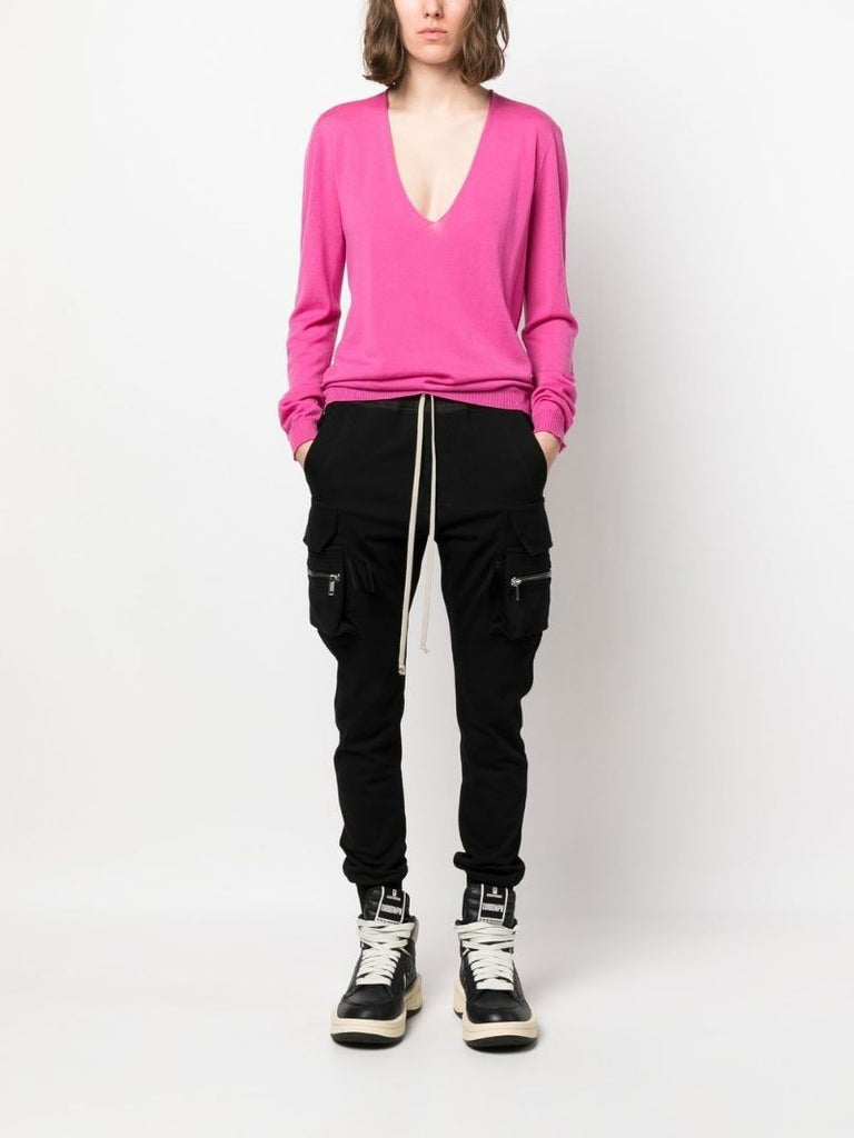 Black Mastodon Cotton Track Pants