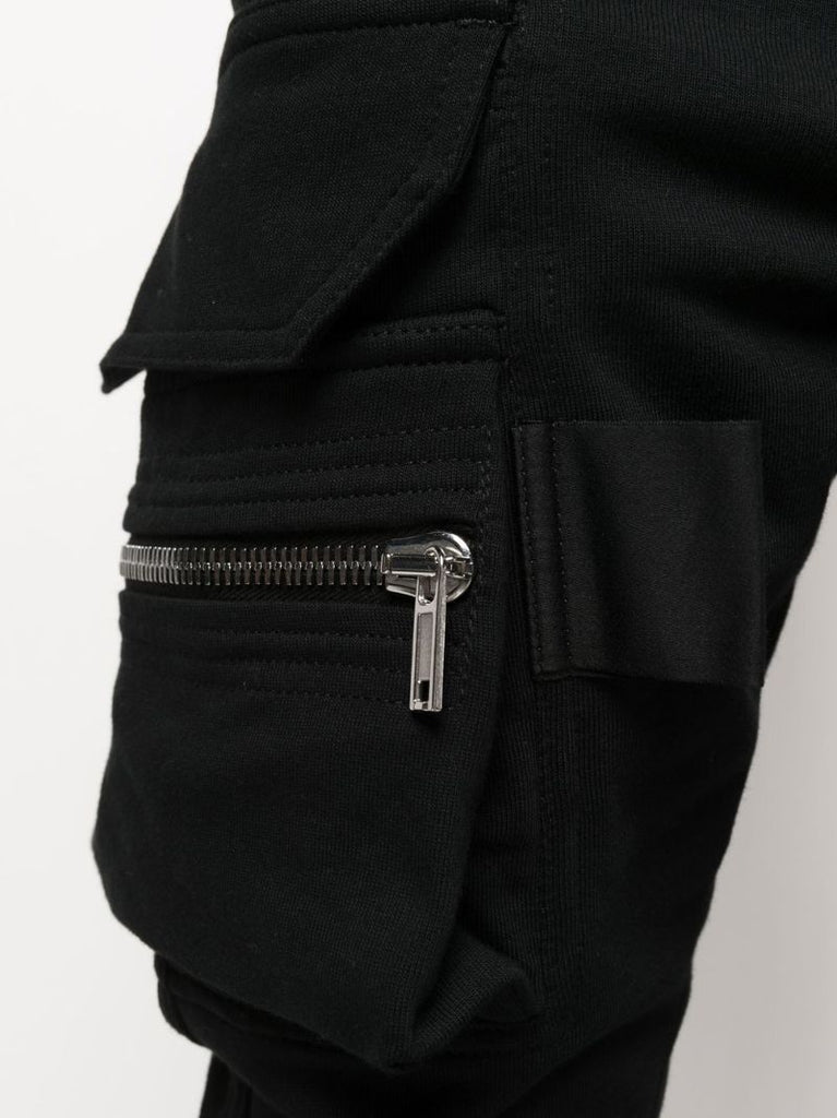 Black Mastodon Cotton Track Pants