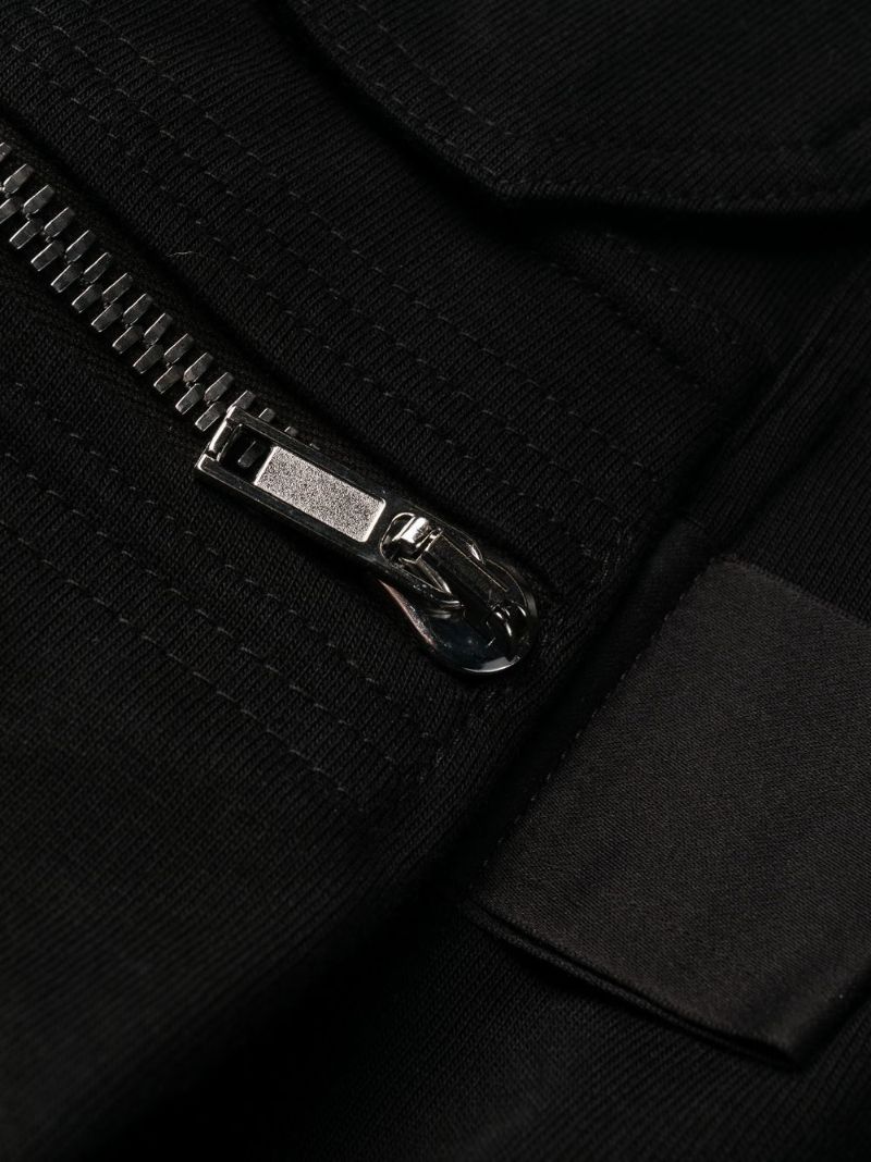 Black Mastodon Cotton Track Pants