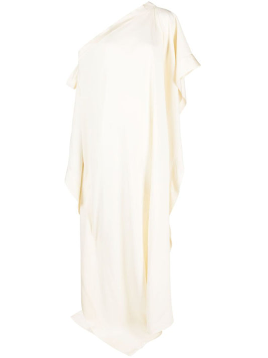 Neutral Aarons Asymmetric Gown