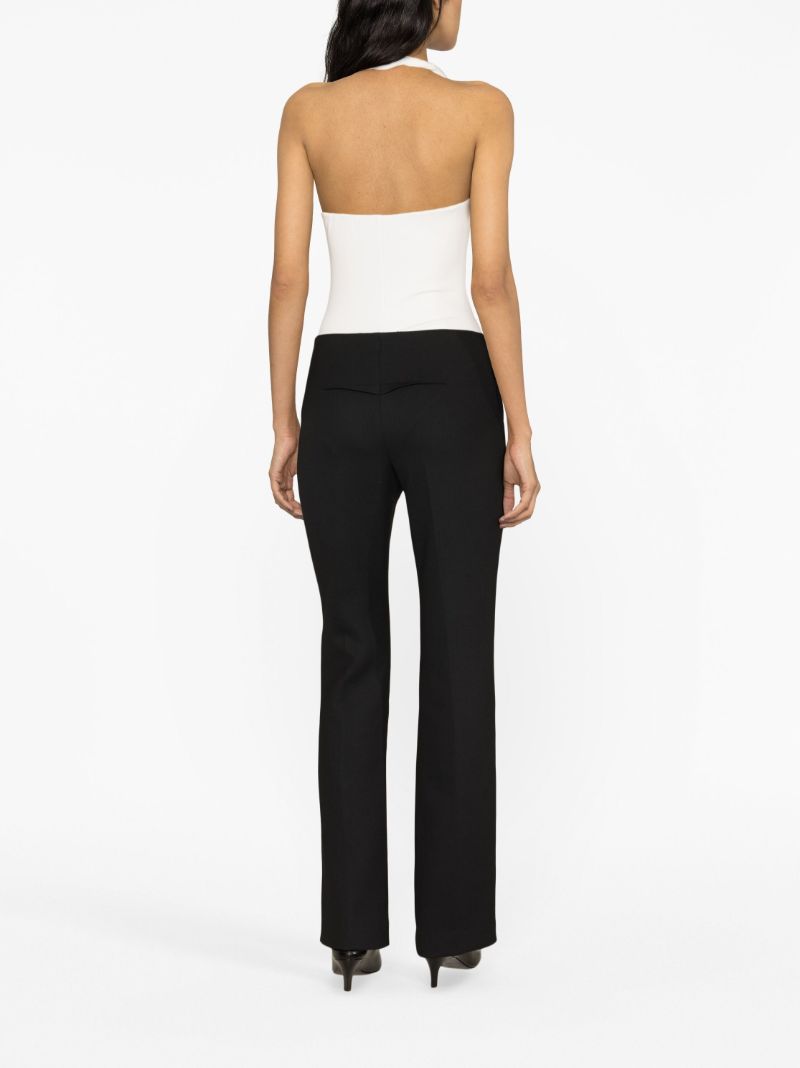 White Enya Halterneck Bodysuit