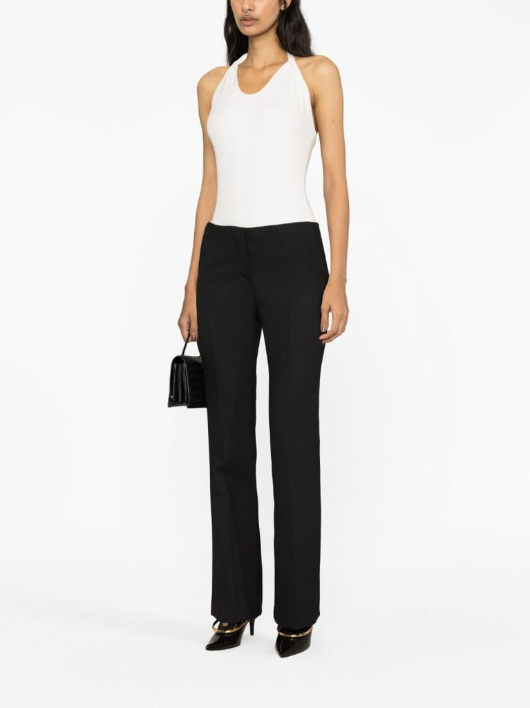 White Enya Halterneck Bodysuit