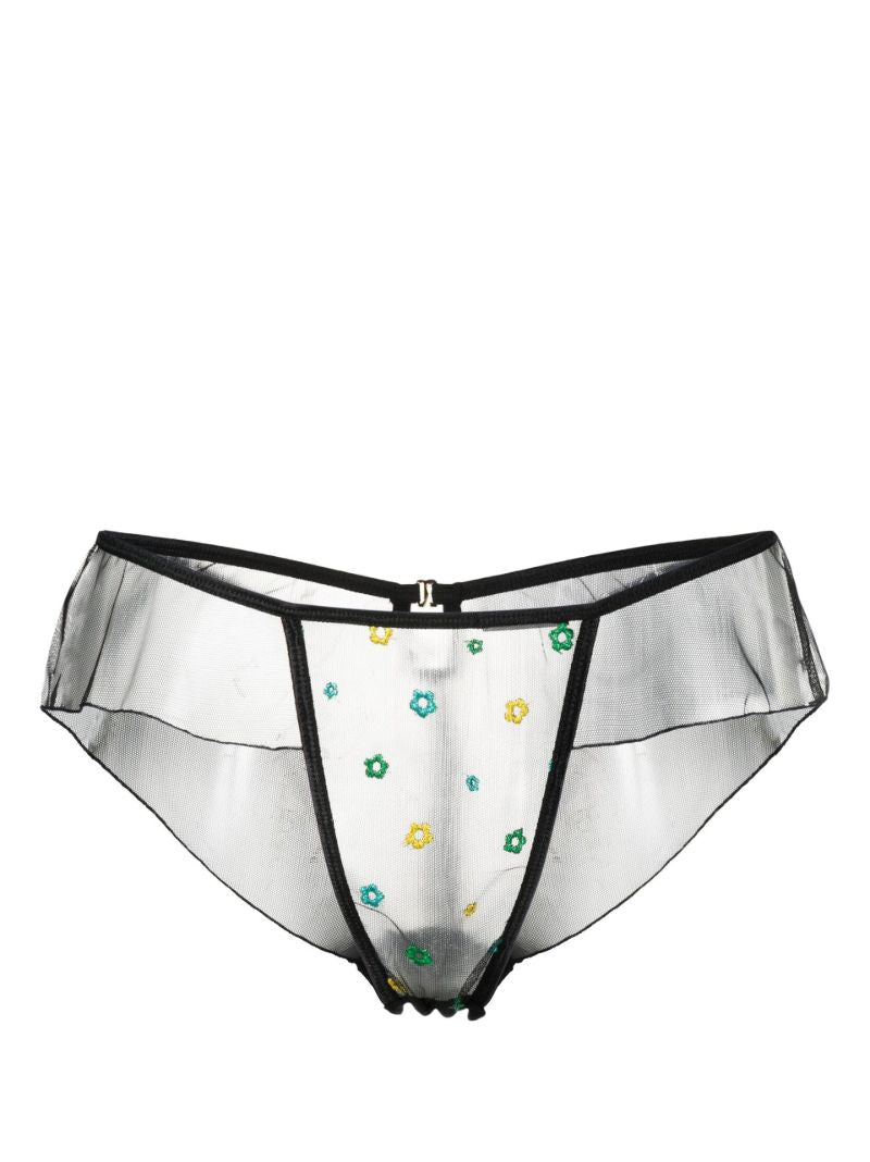 Black Jardin Loose Briefs