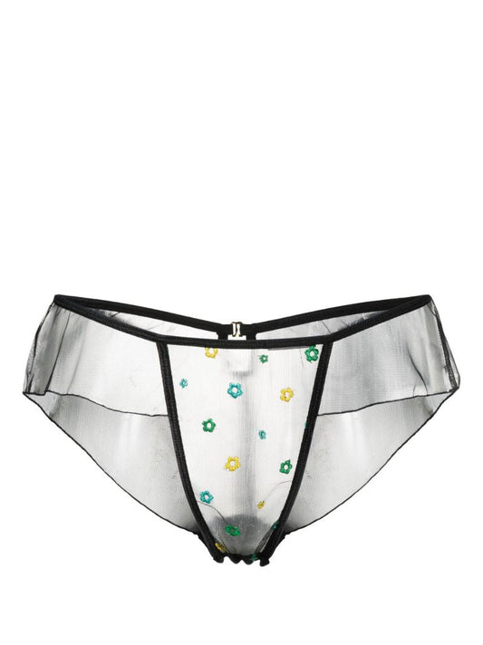 Black Jardin Loose Briefs