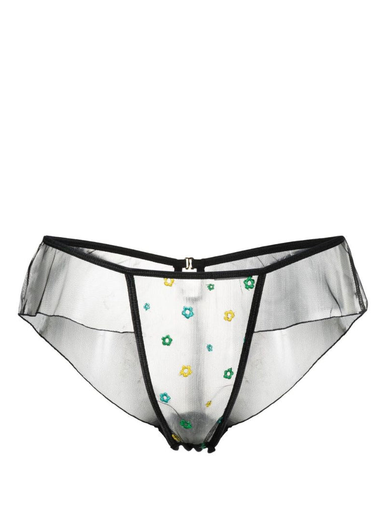 Black Jardin Loose Briefs