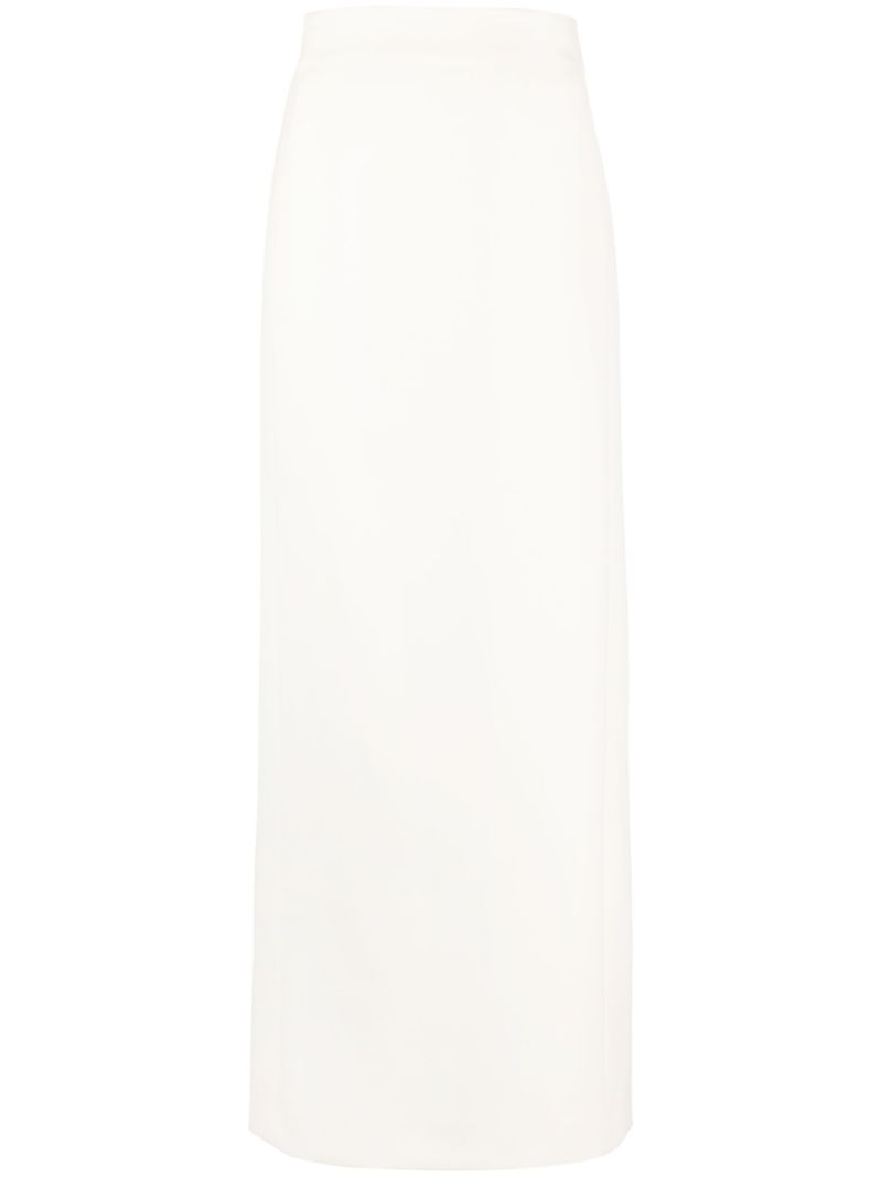 Neutral Column High-waisted Skirt