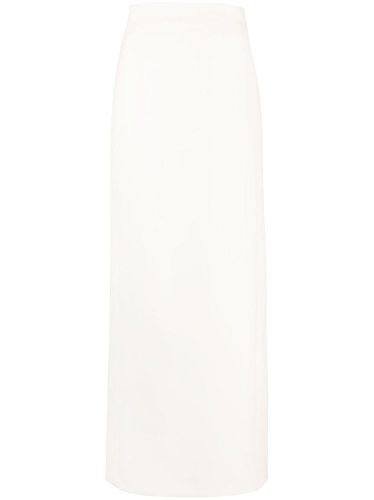 Neutral Column High-waisted Skirt