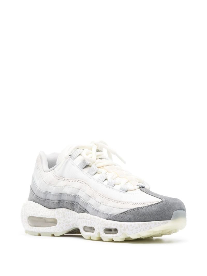 White Air Max 95 Qs Suede Sneakers