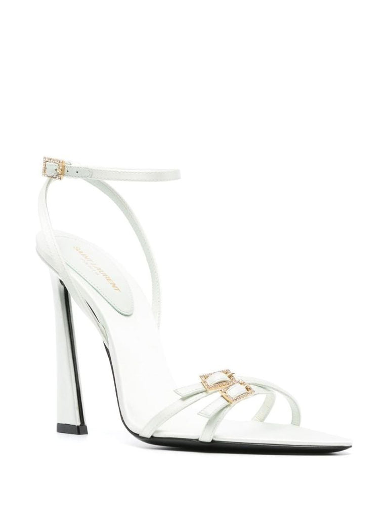 Green New Nuit 110 Leather Sandals