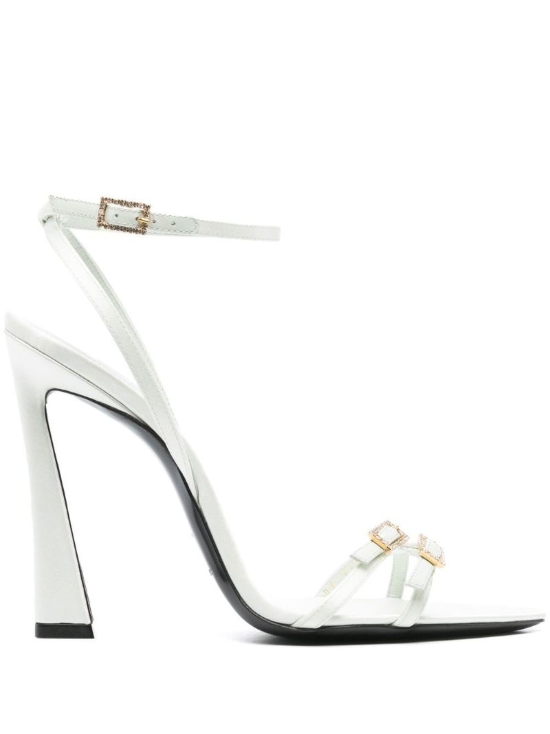 Green New Nuit 110 Leather Sandals