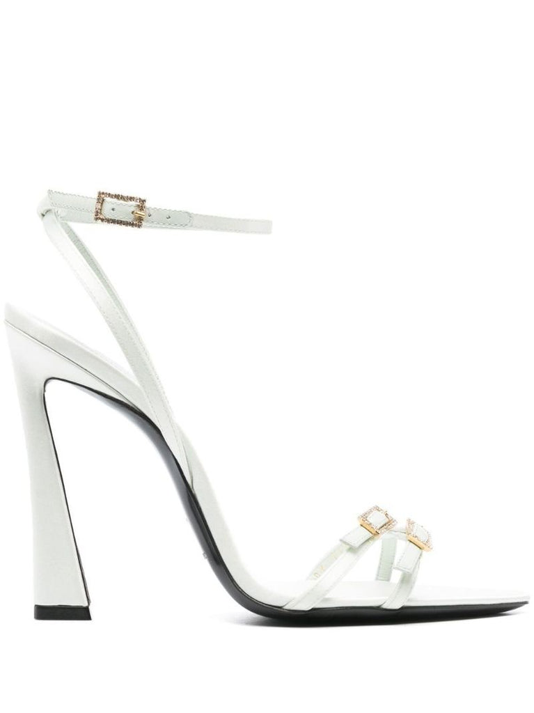 Green New Nuit 110 Leather Sandals
