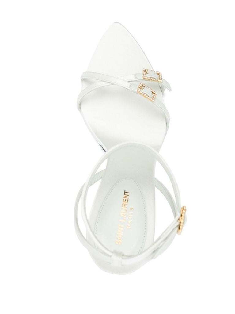 Green New Nuit 110 Leather Sandals