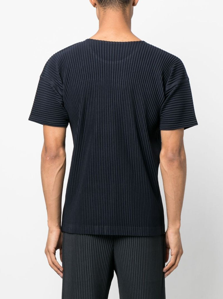 Blue Basics PlissÃ_x0083_Â© Short-sleeve T-shirt