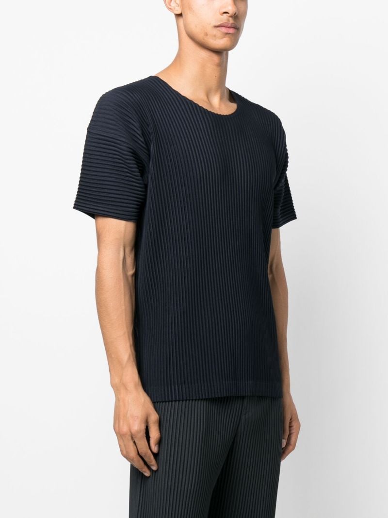 Blue Basics PlissÃ_x0083_Â© Short-sleeve T-shirt