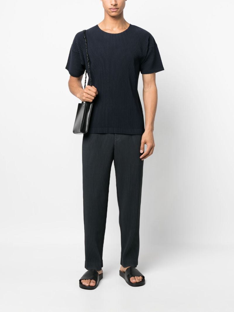 Blue Basics PlissÃ_x0083_Â© Short-sleeve T-shirt