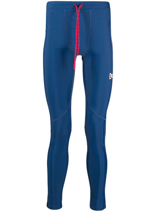 Blue Lono Drawstring Leggings